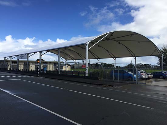 膜结构车棚造价表